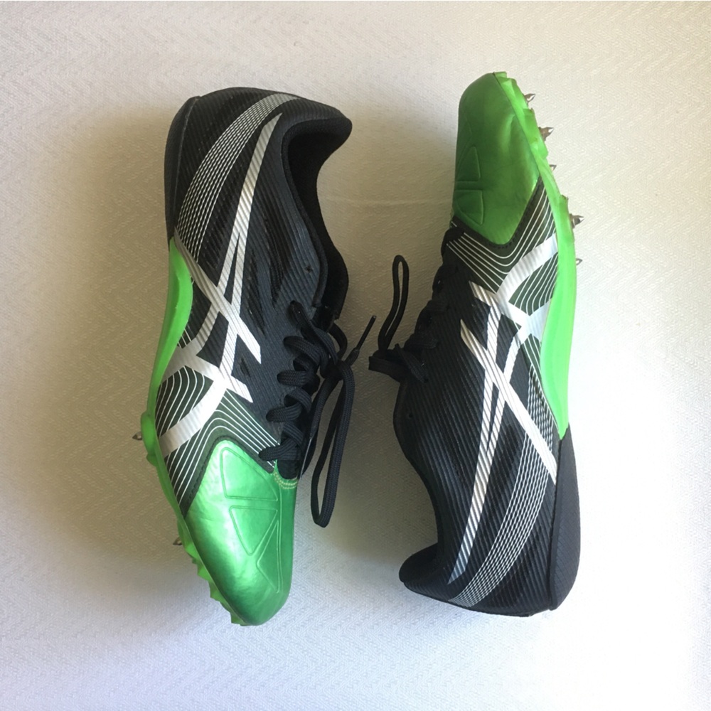 ASICS Men’s Black HyperSprint 6mm Track Spikes Size 8.5